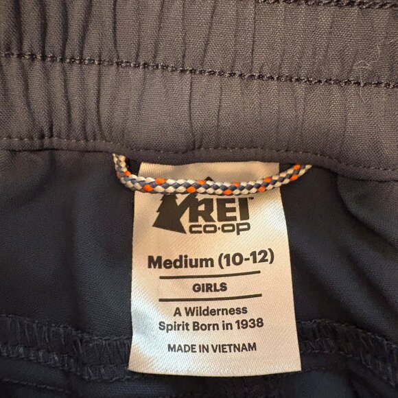 REI Girls Blue Convertible Hiking Pants Medium 10-12 - Picture 2 of 4